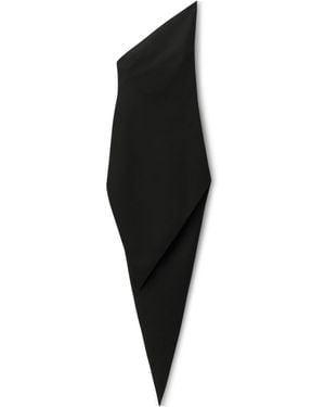 Alexander Wang Asymmetric Slit Maxi Dress - Black