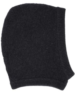 Rick Owens Balaklava Hat - Black