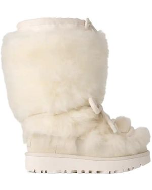 UGG Classic Tall Chalet Sheepskin Classic Boots - White