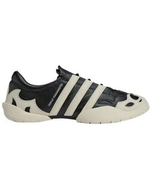 Y-3 Regu Lace-Up Trainers - Black