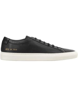 Common Projects Achilles Premium Trainers - Black