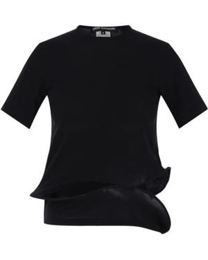 Junya Watanabe Wire Hem T-Shirt - Black