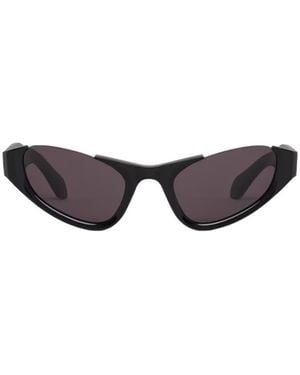 Alaïa Alaïa Cat-Eye Frame Sunglasses - White
