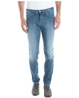 Armani Jeans Logo Jeans - Blue