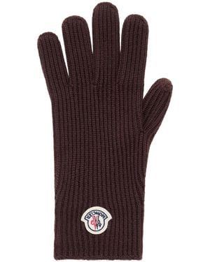 Moncler Wool Gloves - Red