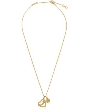 COACH Chain Linked Necklace - White