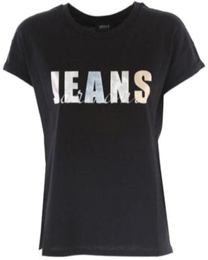 Armani Jeans Logo Details T-Shirt - Black