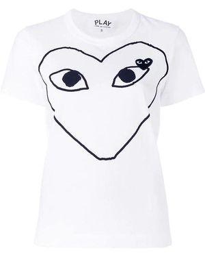 Junya Watanabe Logo Printed T-Shirt - White
