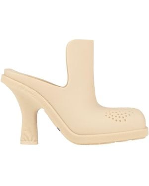 Burberry Minimalist Pointed Rubber Shoes - White