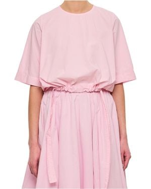 Casey Casey Crew Neck Blouse - Pink