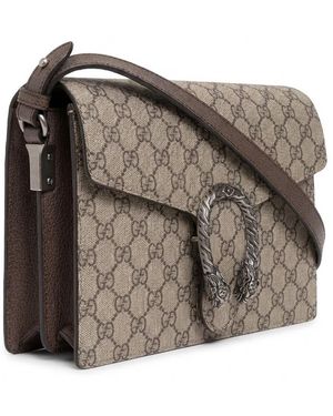 Gucci Dionysus Gg Shoulder Bag - Brown