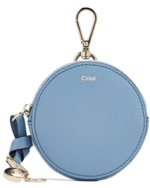 Chloé Logo Wallet - Blue