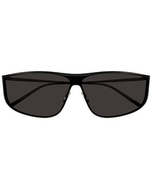 Saint Laurent Eyewear Sl 605 Luna Rectangular Frame Sunglasses - Multicolour