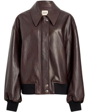 KHAITE Shelman Jacket - Brown