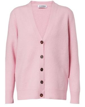 Jil Sander Wool Cardigan - Pink