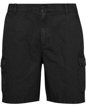 Barbour Ripstop Cargo Shorts - Black