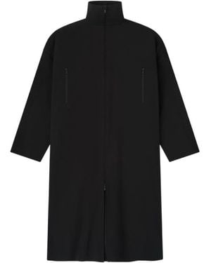 Fear Of God Essentials Active Trace Trench Coat - Black