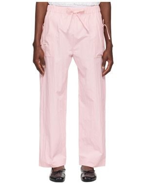 Simone Rocha Tie-Dye Casual Pants - Pink