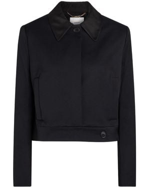 JOSEPH Stretch-Crepe Jacket - Black