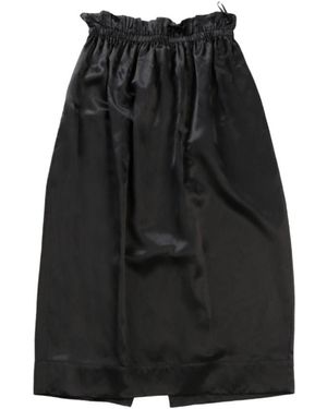 Simone Rocha Gathered Skirt - Black