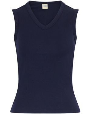 Flore Flore Jersey Tank - Blue