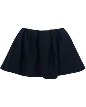 ShuShu/Tong Shushu/Tong Pleated Miniskirt - Blue