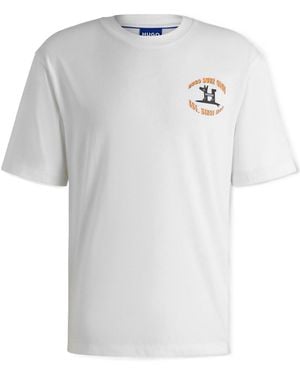 BOSS Crewneck Shortsleeve Tee - White
