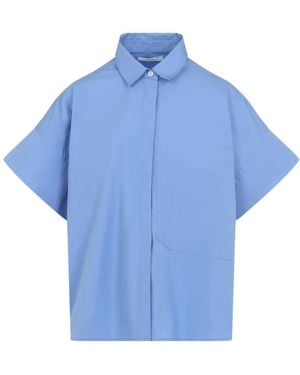 Co. Boxy Ss Shirt - Blue