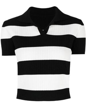 Juun.J T-Shirt With Round Neck And Short Sleeves - Black