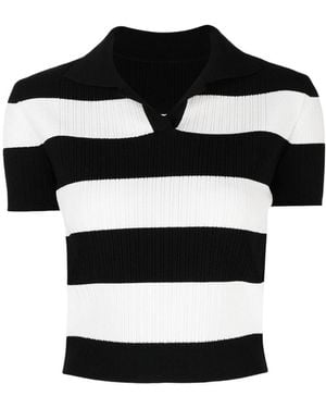 Juun.J T-Shirt With Round Neck And Short Sleeves - Black