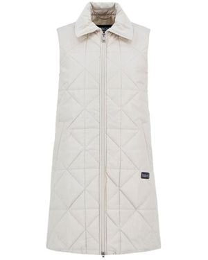 Barbour Quilted Vest - White