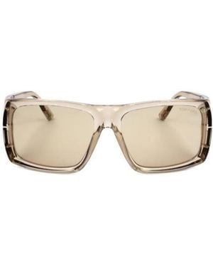 Tom Ford Logo Sunglasses - Natural