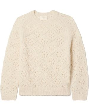 Doen Long-Sleeved Knitted Shirt - Natural