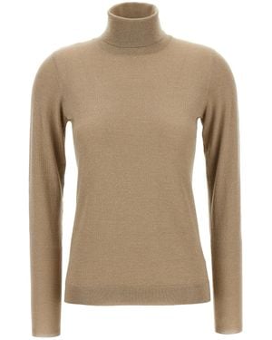 Brunello Cucinelli Turtleneck Sweater - Natural