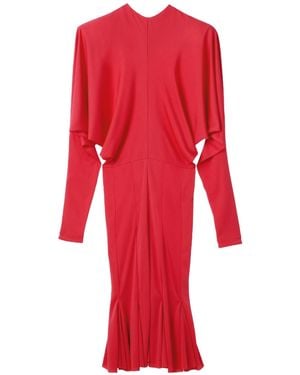 Jacquemus Long-Sleeved Dress - Red