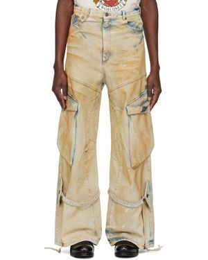 Egonlab Cargo Jeans - Natural