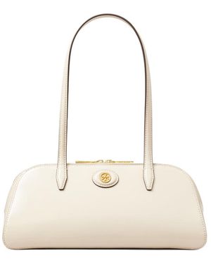 Tory Burch Small Robinson Shoulder Bag - Natural