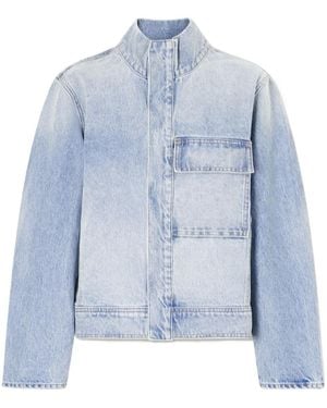 Nili Lotan Marilou Denim Jacket - Blue
