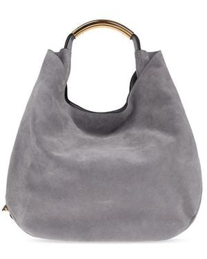 Moschino Top Handle Handbag - Grey