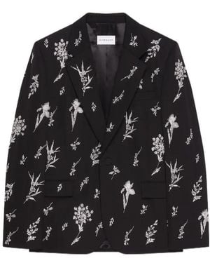 Givenchy Single Breasted Jacket - Black