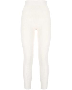 Pleats Please Issey Miyake Pleated Trousers - White