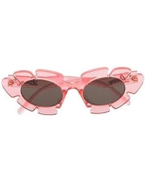 Loewe Flower Frame Sunglasses - Pink