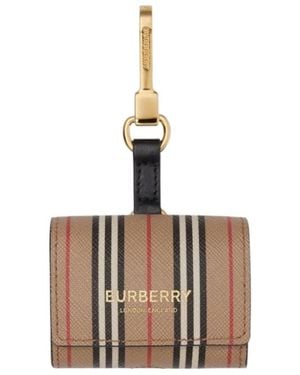 Burberry Icon Stripe Airpod Pro Case - White