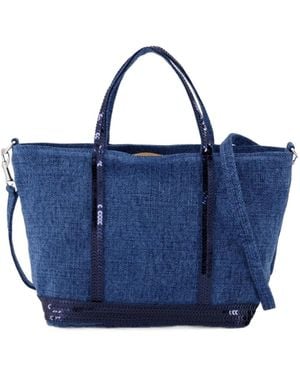 Vanessa Bruno Top Handle Shoulder Bag - Blue