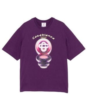 CASABLANCA The Art Of Dance T-Shirt - Purple