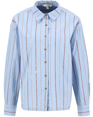 Barbour Saffron Striped Relaxed Shirt - Blue