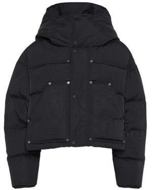 DSquared² Icon Utility Hooded Puffer Jacket - Blue
