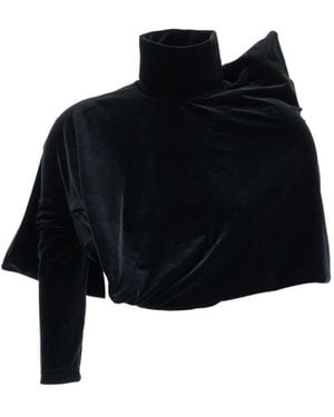 Junya Watanabe Turtleneck Top - Black
