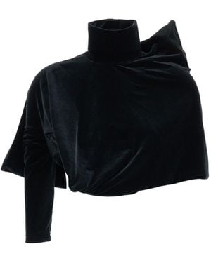 Junya Watanabe Turtleneck Top - Black