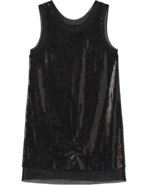 Marissa Chiara Sleeveless Dress - Black